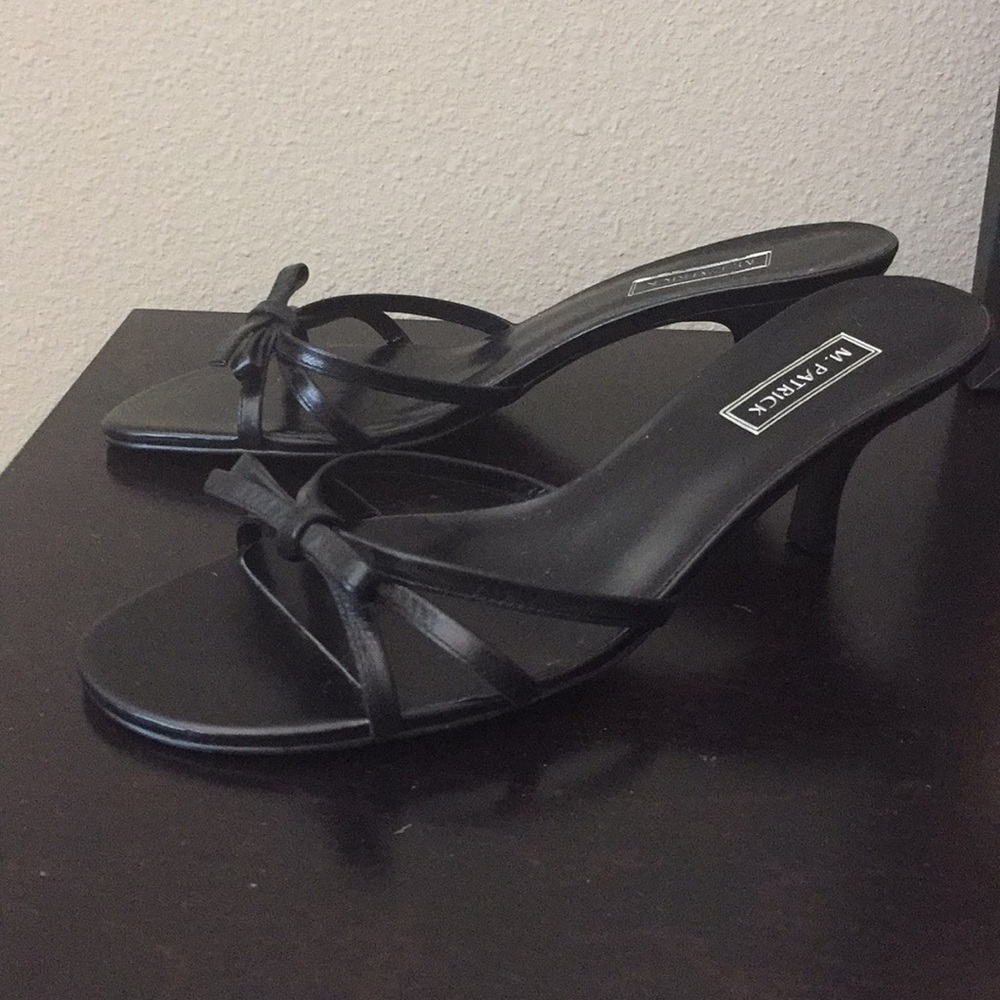 M Patrick Black Heels